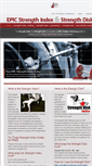 Mobile Screenshot of epicstrengthindex.com